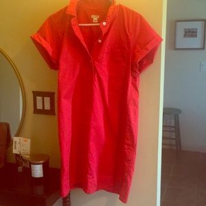 J. Crew Short sleeve shirt dress